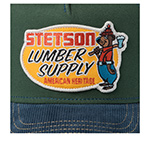 Бейсболка STETSON арт. 7761130K TRUCKER CAP LUMBER SUPPLY (синий / зеленый)