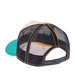 Бейсболка STETSON арт. 7741121K TRUCKER CAP SOUNDBOX (кремовый / бирюзовый)