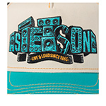 Бейсболка STETSON арт. 7741121K TRUCKER CAP SOUNDBOX (кремовый / бирюзовый)