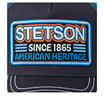 Бейсболка STETSON арт. 7761182K TRUCKER CAP GLOW IN THE DARK (темно-синий)