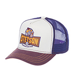 Бейсболка STETSON арт. 7741109K TRUCKER CAP HOTDOG (бордовый / белый)