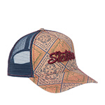 Бейсболка STETSON арт. 7741125 TRUCKER CAP VINTAGE PRINT (светло-коричневый)
