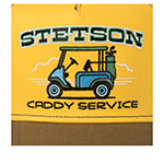 Бейсболка STETSON арт. 7761179 TRUCKER CAP GOLF CADDY SERVICE (желтый / оливковый)