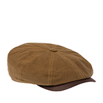 Кепка STETSON арт. 6841158 HATTERAS WAXED COTTON/LINEN (светло-коричневый)