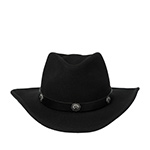 Шляпа STETSON арт. 3598126 WESTERN WOOLFELT (черный)