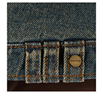 Кепка STETSON арт. 7491802 ARMY CAP DENIM (синий / бежевый)