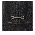Шапка STETSON арт. 9291111 BOMBER CAP DENIM GARAGE THEME (черный)