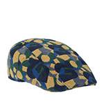 Кепка STETSON арт. 6170804 IVY CAP JACQUARD STETSON X THE FEEBLES (синий / желтый / зеленый)