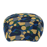 Кепка STETSON арт. 6170804 IVY CAP JACQUARD STETSON X THE FEEBLES (синий / желтый / зеленый)