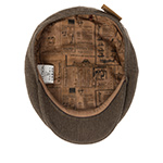 Кепка STETSON арт. 6210111 KENT WOOL/LINEN (темно-оливковый)