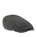 Кепка STETSON арт. 6380517 DRIVER CAP SUSTAINABLE CASHMERE HERRINGBONE (темно-серый)