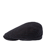 Кепка STETSON арт. 6380705 DRIVER CAP WOOLEN STRIPE (темно-синий / бордовый)