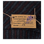Кепка STETSON арт. 6380705 DRIVER CAP WOOLEN STRIPE (темно-синий / бордовый)