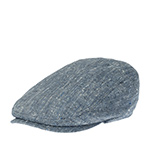 Кепка STETSON арт. 6382507 DRIVER CAP SILK/LINEN HERRINGBONE (светло-синий)