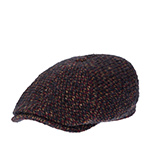 Кепка STETSON арт. 6640802 6-PANEL CAP WOOL (бордовый / синий / бежевый)