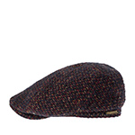 Кепка STETSON арт. 6640802 6-PANEL CAP WOOL (бордовый / синий / бежевый)