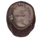 Кепка STETSON арт. 6640802 6-PANEL CAP WOOL (бордовый / синий / бежевый)
