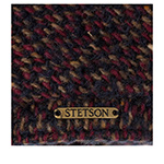 Кепка STETSON арт. 6640802 6-PANEL CAP WOOL (бордовый / синий / бежевый)