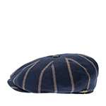 Кепка STETSON арт. 6810701 8-PANEL CAP VIRGIN WOOL (синий / бежевый)