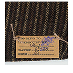 Кепка STETSON арт. 6810702 8-PANEL CAP WOOLEN STRIPE (темно-коричневый / бежевый)