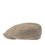 Кепка STETSON арт. 6840534 HATTERAS SUSTAINABLE HERRINGBONE UNDYED WOOL (бежевый / коричневый)