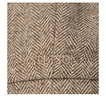 Кепка STETSON арт. 6840534 HATTERAS SUSTAINABLE HERRINGBONE UNDYED WOOL (бежевый / коричневый)