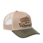 Бейсболка STETSON арт. 7741136 TRUCKER CAP STETSON RACING (бежевый / оливковый)