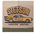 Бейсболка STETSON арт. 7741136 TRUCKER CAP STETSON RACING (бежевый / оливковый)