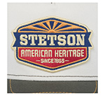 Бейсболка STETSON арт. 7751194K TRUCKER CAP SUN (оливковый / белый)