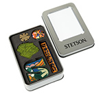 Значок STETSON арт. 9990902 CUSTOMIZATION KIT (серый)