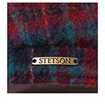 Кепка STETSON арт. 6840345 HATTERAS CHECK WOOL (красный / бирюзовый)