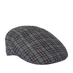 Кепка STETSON арт. 6270203 DRIVER CAP WOOL (серый / синий)