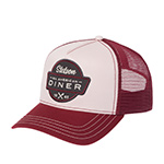 Бейсболка STETSON арт. 7741159 TRUCKER CAP ALL AMERICAN DINER (светло-розовый/бордовый)