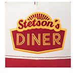 Бейсболка STETSON арт. 7741160 TRUCKER CAP STETON‘S DINER (кремовый / красный)