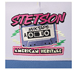 Бейсболка STETSON арт. 7741164 TRUCKER CAP - MIX TAPE (сиреневый / голубой)