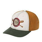 Бейсболка STETSON арт. 7771117 BASEBALL HOMERUN ACADEMY (белый / зеленый)