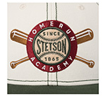 Бейсболка STETSON арт. 7771117 BASEBALL HOMERUN ACADEMY (белый / зеленый)
