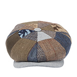 Кепка STETSON арт. 6873902 HATTERAS PATCHWORK BARISTA (коричневый / синий)