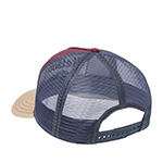 Бейсболка STETSON арт. 7741168 TRUCKER CAP EXPLORER CO. (бордовый / бежевый)