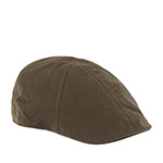 Кепка STETSON арт. 6691103 DUCK CAP WAXED COTTON WR (оливковый)