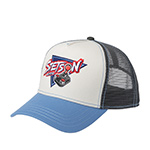 Бейсболка STETSON арт. 7741194 TRUCKER CAP GAMING JOYSTICK (кремовый / голубой)