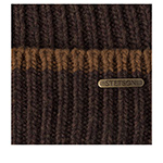 Шапка STETSON арт. 8589310 BEANIE MERINO WOOL (коричневый)