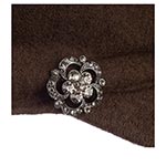 Кепка BETMAR арт. B1794H CRYSTAL CAP (коричневый)