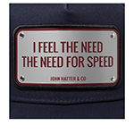 Бейсболка JOHN HATTER арт. 1-1010-U00 Need For Speed (темно-синий)