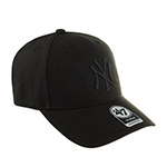 Бейсболка 47 BRAND арт. B-MVP17WBV-BKB New York Yankees MLB (черный / черный)