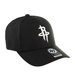 Бейсболка 47 BRAND арт. K-MVP09WBV-BKW Houston Rockets NBA (черный / белый)