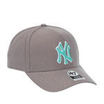 Бейсболка 47 BRAND арт. B-MPDTP17WBP-CHTW New York Yankees MLB (серый)