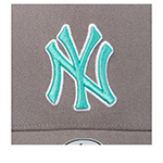 Бейсболка 47 BRAND арт. B-MPDTP17WBP-CHTW New York Yankees MLB (серый)
