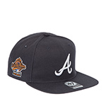 Бейсболка 47 BRAND арт. B-SRS01WBP-NY01 Atlanta Braves MLB (темно-синий)