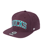 Бейсболка 47 BRAND арт. H-KNGSW25WBP-PJ Anaheim Ducks NHL (сливовый)